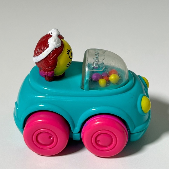 Vintage 90s Happy Meal Fisher Price Birdie Popper Car (13E) - Picture 3 of 7